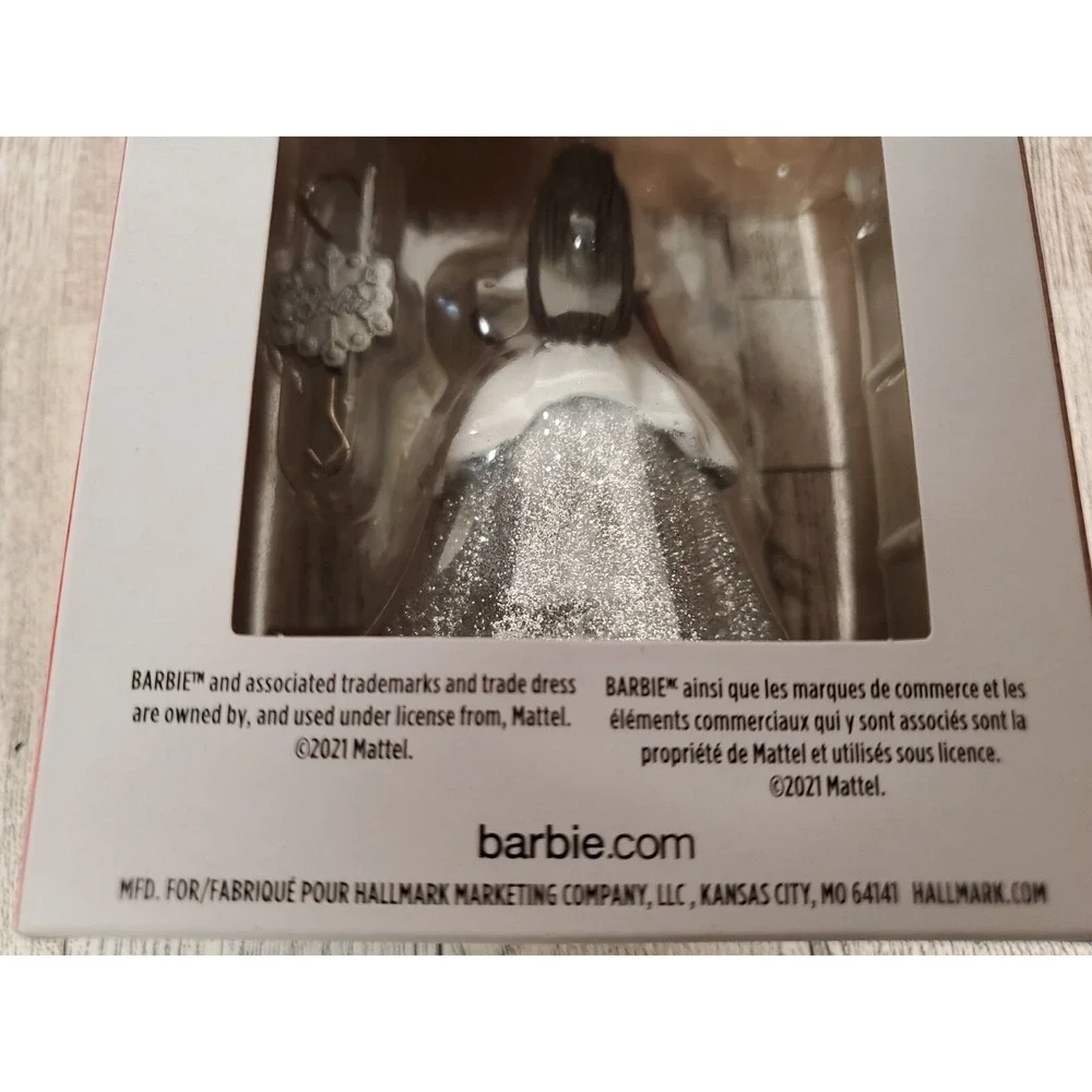 2021 Hallmark Ornament - Holiday Barbie African American Walmart Exclusive NEW